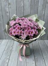 Букет цветов из:  Хризантемы в Андреаполе