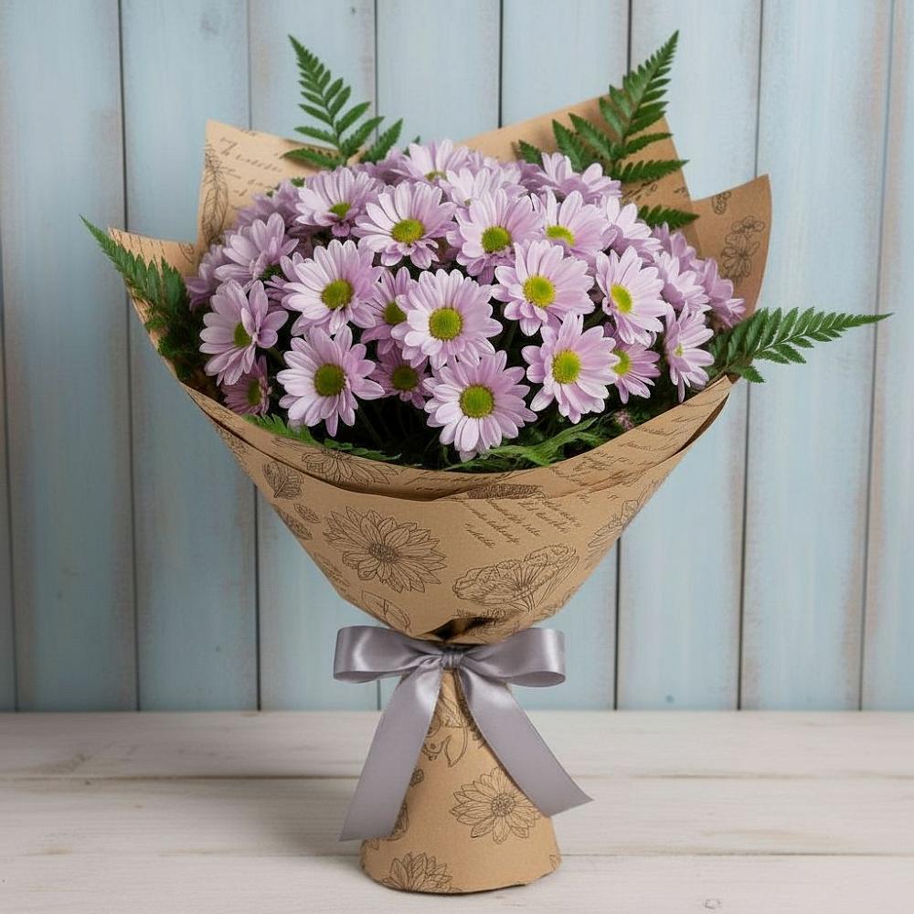 Букет цветов из: Хризантемы в Андреаполе