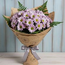 Букет цветов из:  Хризантемы в Андреаполе