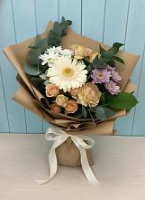 Букет цветов из:  Герберы и Хризантемы в Андреаполе