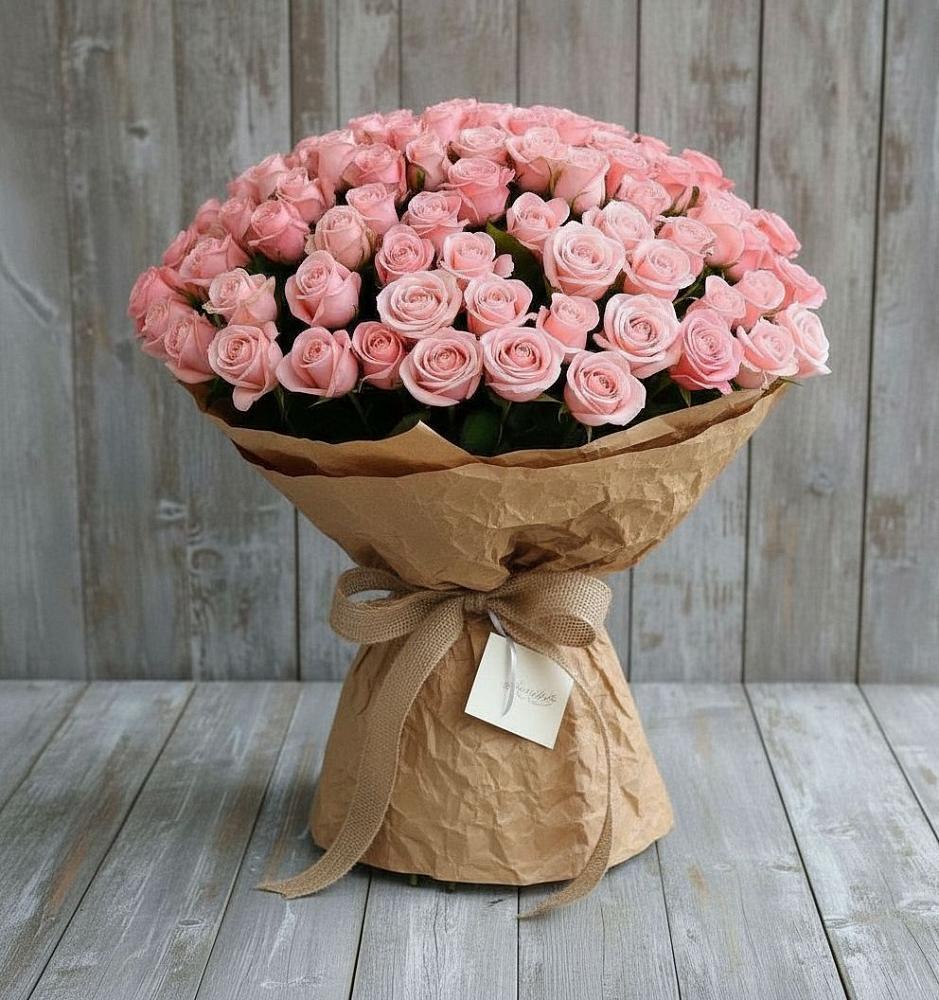 Букет 151 Роза Роуз в Андреаполе