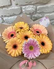 Букет цветов из:  Герберы в Андреаполе