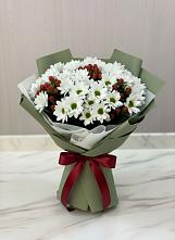 Букет цветов из:  Хризантемы в Андреаполе