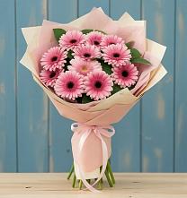 Букет цветов из:  Герберы в Андреаполе