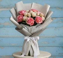 Букет цветов из:  Розы в Андреаполе